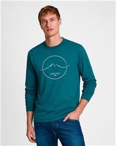 3907 - Remera Aero M/L Estampada